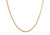 22" Box Link Necklace - 10k Rose Gold