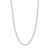 The Curb - 4mm Necklace (White Gold)